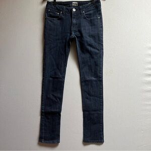 Naked & Famous Skinny Girl Stretch Selvedge Jeans Dark Wash Women’s 27